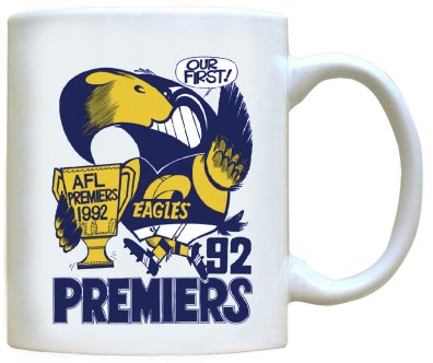 West Coast Eagles 1992 Premiership Mug